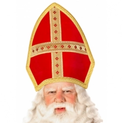 Czapka Biskupa Świętego Mikołaja Mitra Symbol EKCZB-01